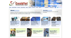 Desktop Screenshot of geoidtelworld.com